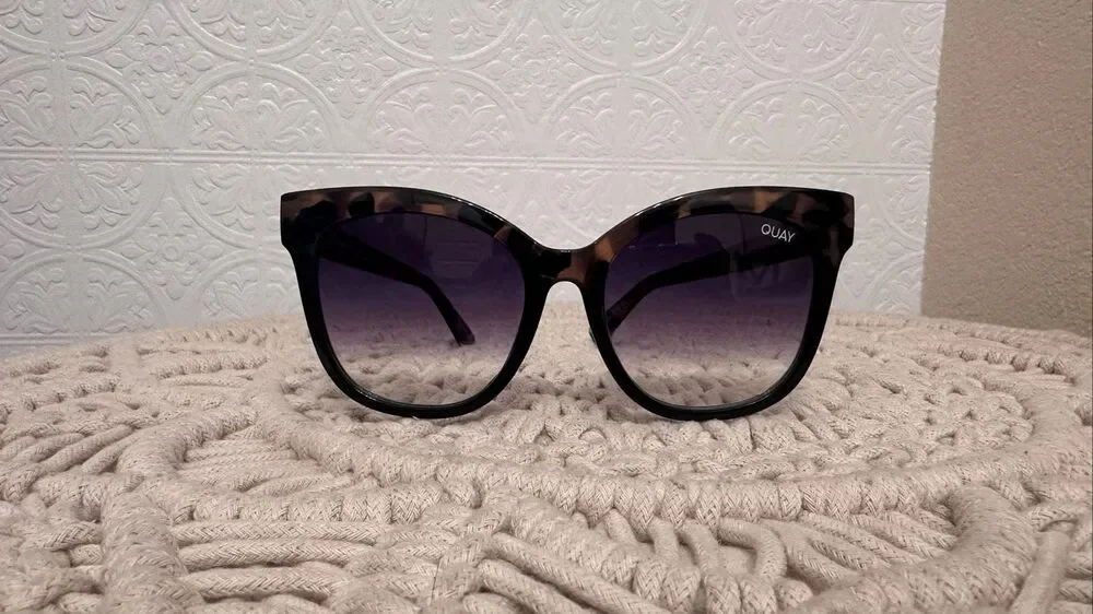 QUAY It’s My Way Sunglasses Brown and Black